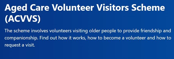Volunteer: Do you or do you know anyone who wants to make a person in residential aged care smile?