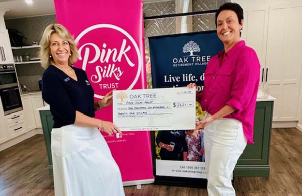 Another retirement village operator raises money for charity