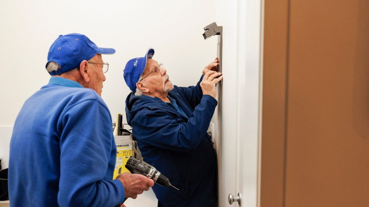 It’s amazing what happens in a retirement village: the Blue Army helps residents save $70,000 a year