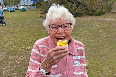 Widow Rita Bourke has loved life in a retirement village for two decades