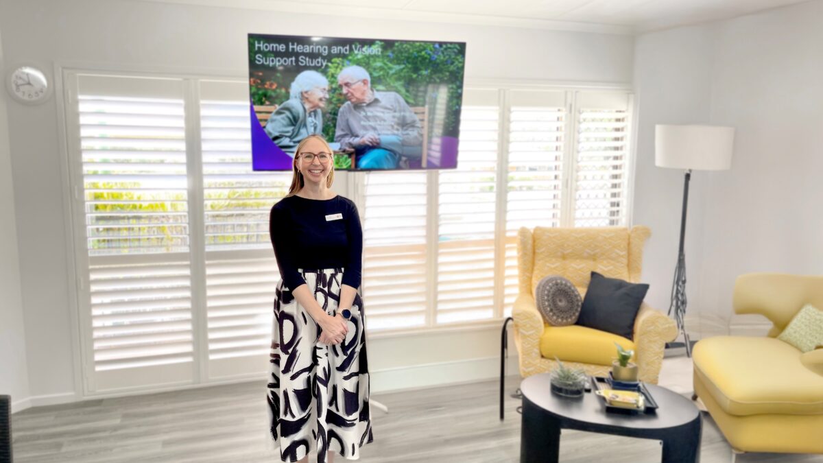 Mitigating the effects of vision impairment in retirement village residents