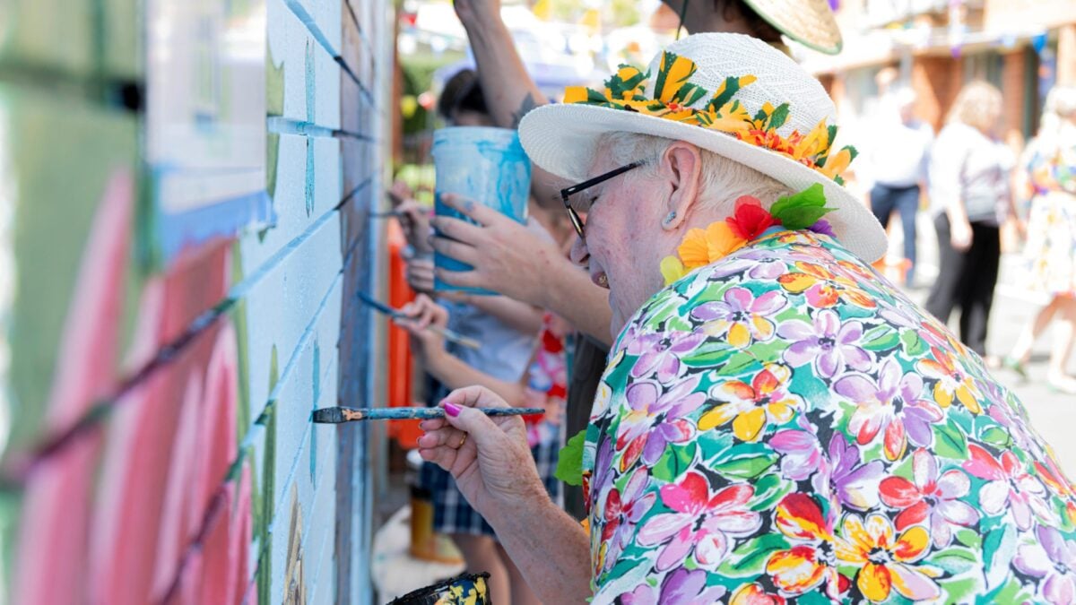 NSW Seniors Festival: Mural at Garden Village more than a painting