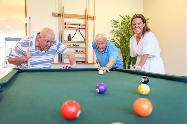 Always find out about the resident who runs the retirement village calendar