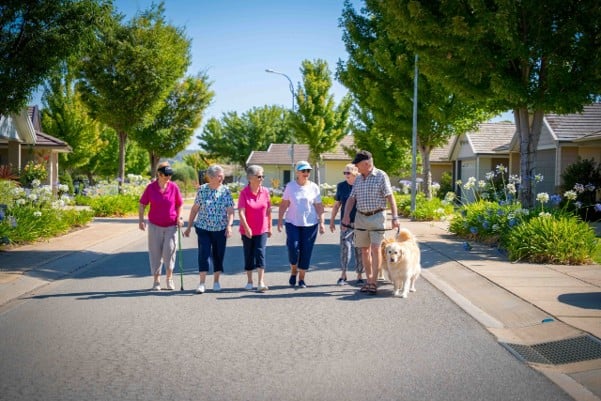 How retirement village residents are helping each other