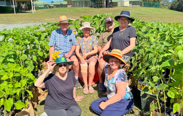 1,000 sunflower seeds bring retirement village residents together